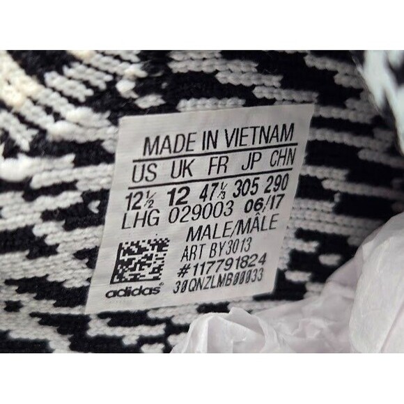 Adidas Shoes Mens 12.5 NMD R1 Sashiko Black BY3013 Running Athletic Sneakers main image 9
